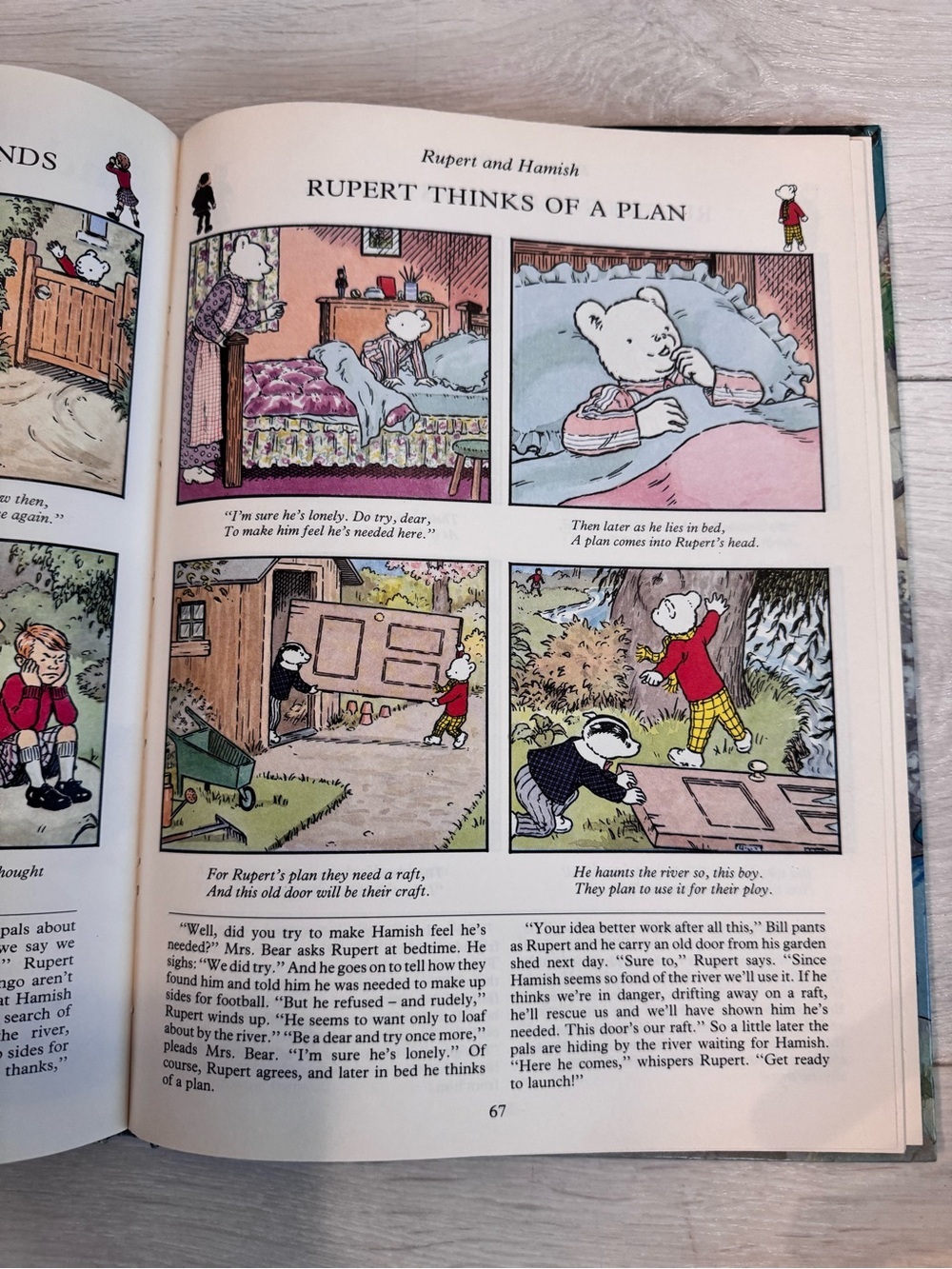 Vintage Rupert Annual 1987 Kids’ Classic Book - Picture 6 of 9